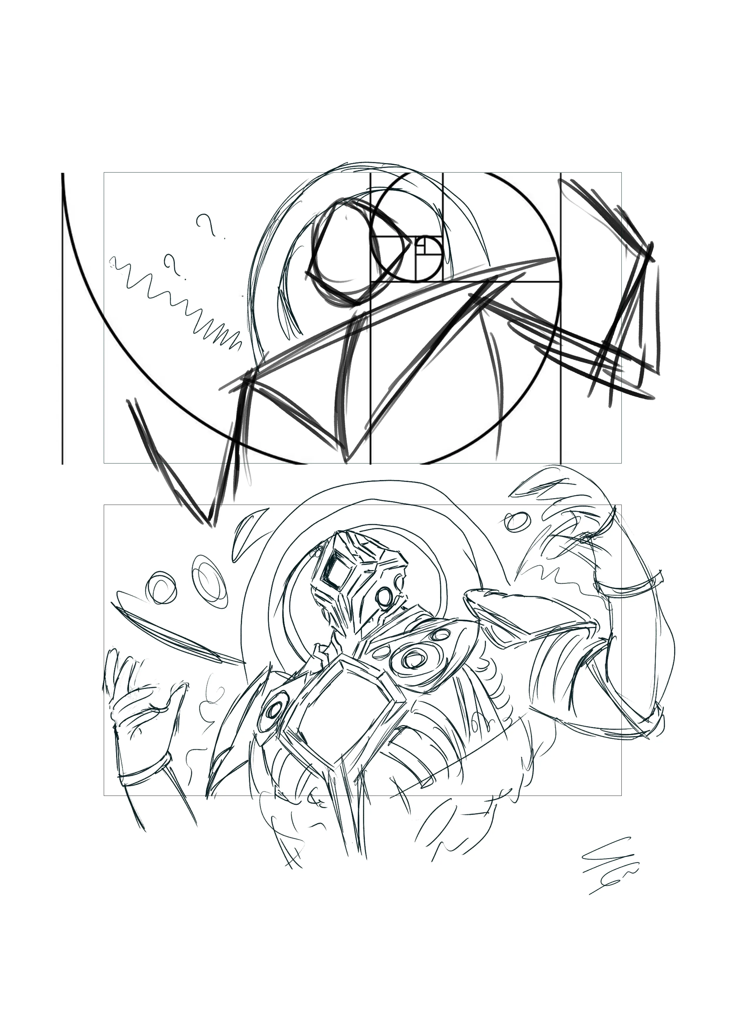 Character framing study