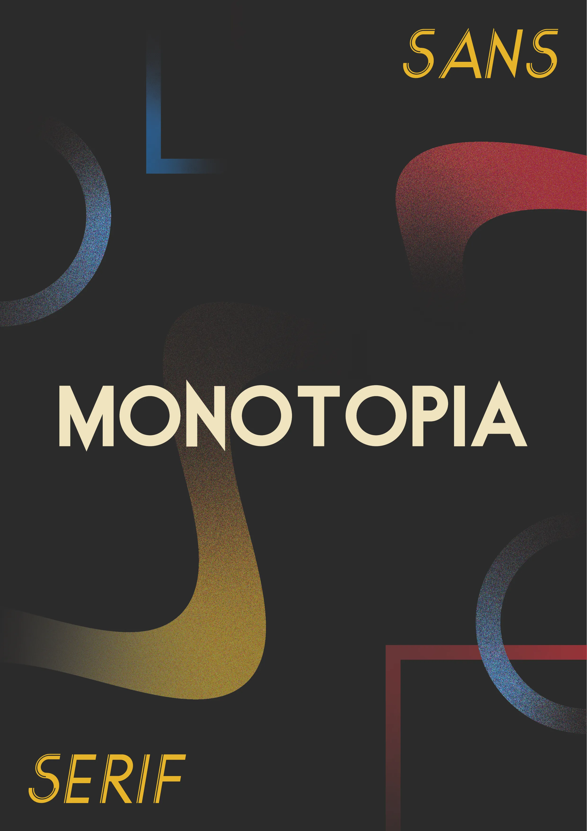 Typeface design book spread