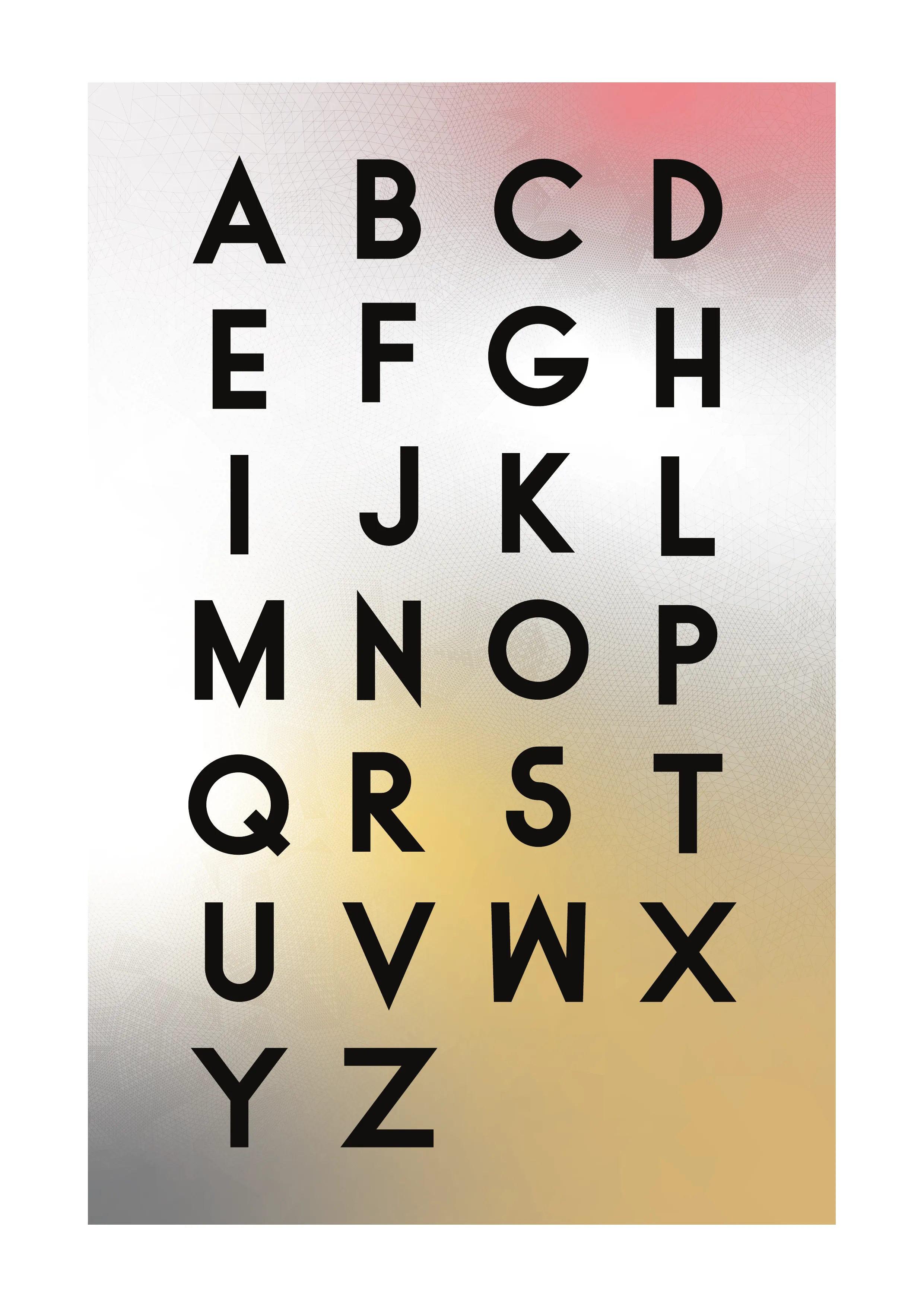 Typeface design book spread
