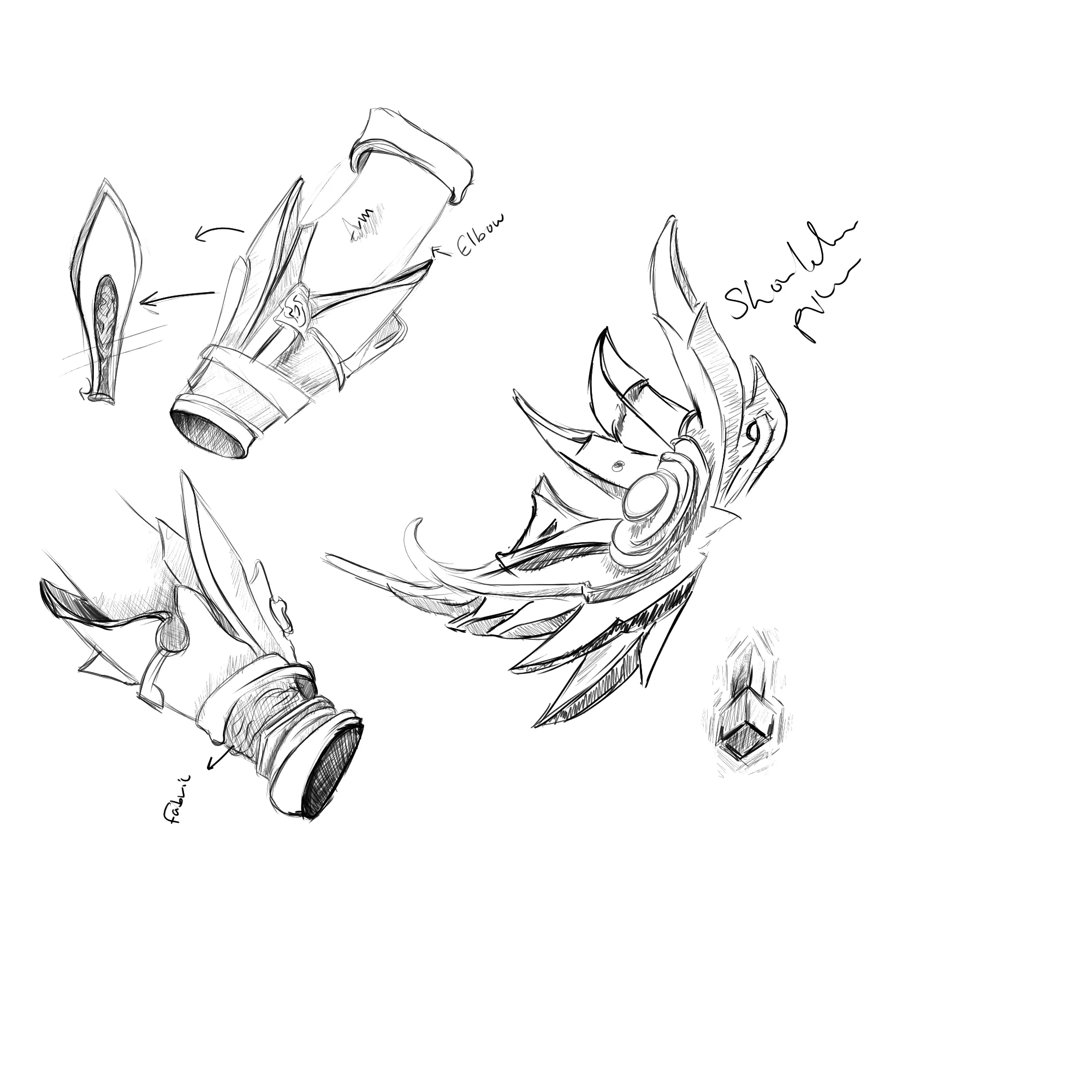 Character design pieces