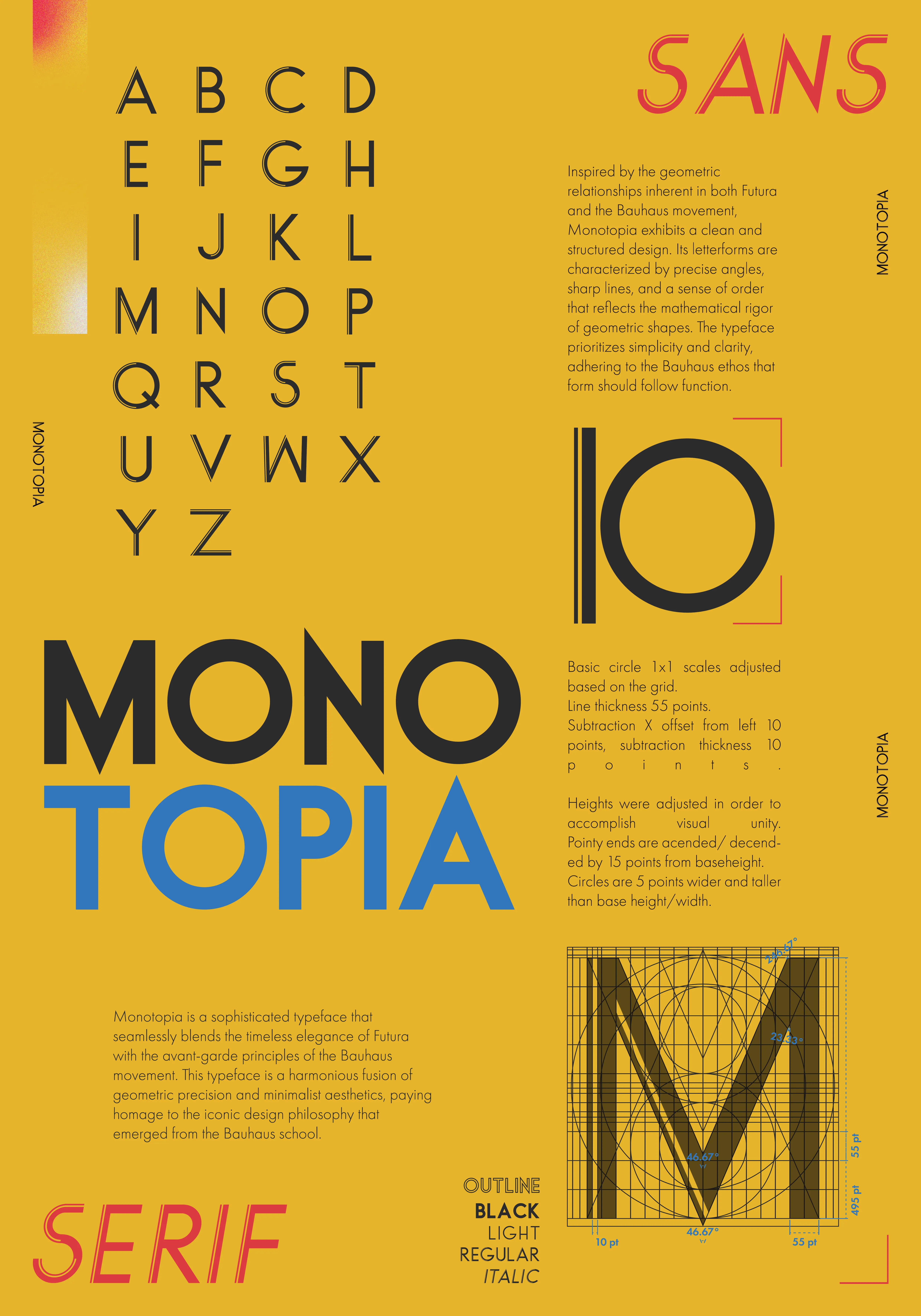 English letters poster